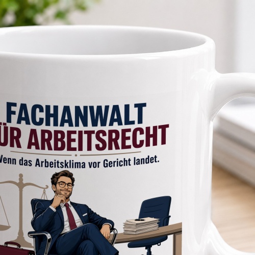 Tasse »Fachanwalt für Arbeitsrecht«