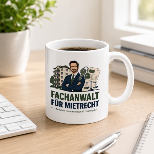 Tasse »Fachanwalt für Mietrecht«