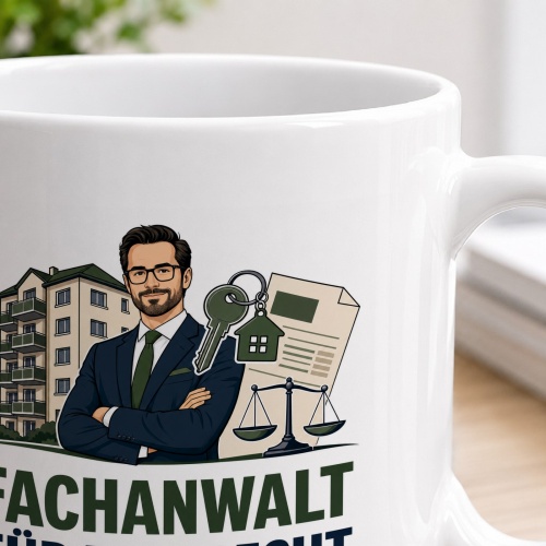 Tasse »Fachanwalt für Mietrecht«