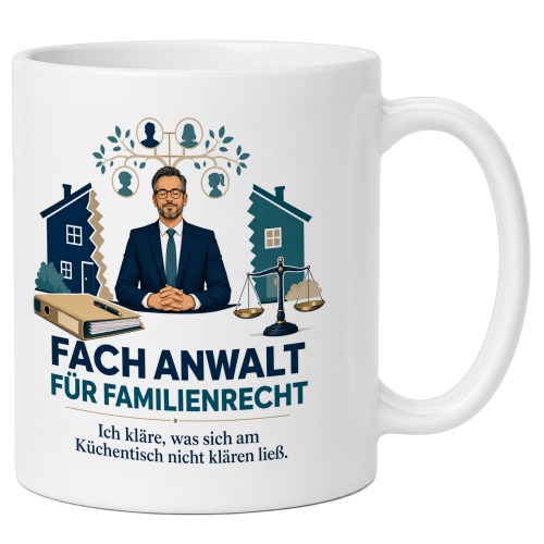 Tasse »Fachanwalt für Familienrecht«