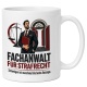 Tasse »Fachanwalt für Strafrecht«