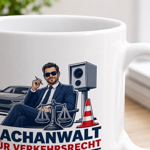 Tasse »Fachanwalt für Verkehrsrecht«