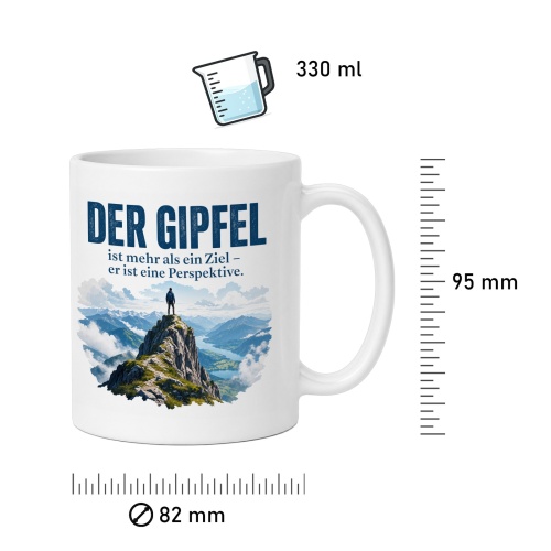 Tasse »Der Gipfel«