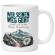 Tasse »Wer seinen Weg geht«