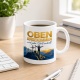 Tasse »Oben angekommen wird jeder Schritt wertvoll.«