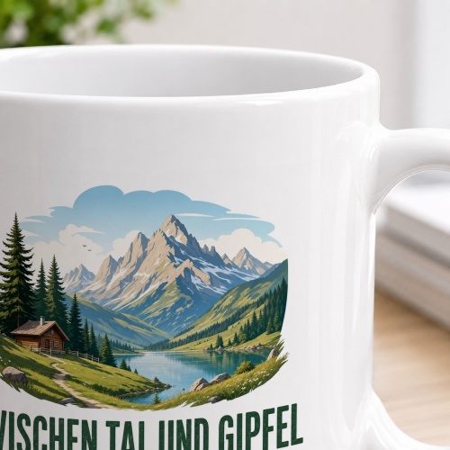 Tasse »Zwischen Tal und Gipfel«