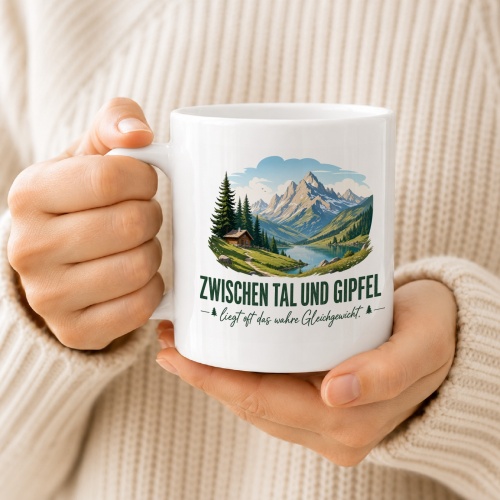 Tasse »Zwischen Tal und Gipfel«