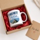 Tasse »Freiheit beginnt dort, wo der Blick weit wird.«