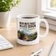 Tasse »Man muss nicht alles sehen um einfach loszugehen.«