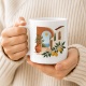 Tasse mit mediterranem Zitronenmotiv