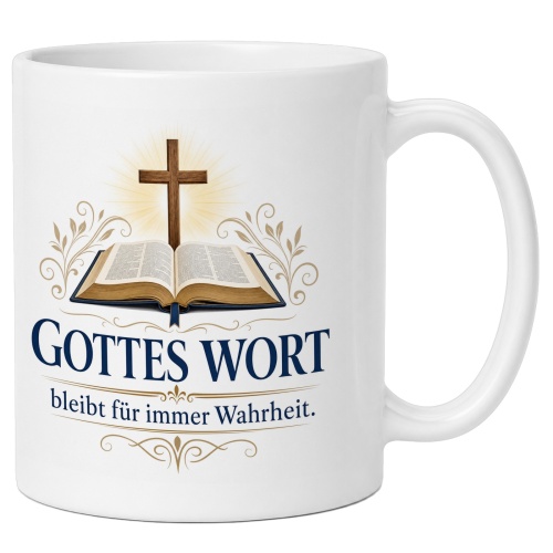Tasse »Gottes Wort bleibt für immer...