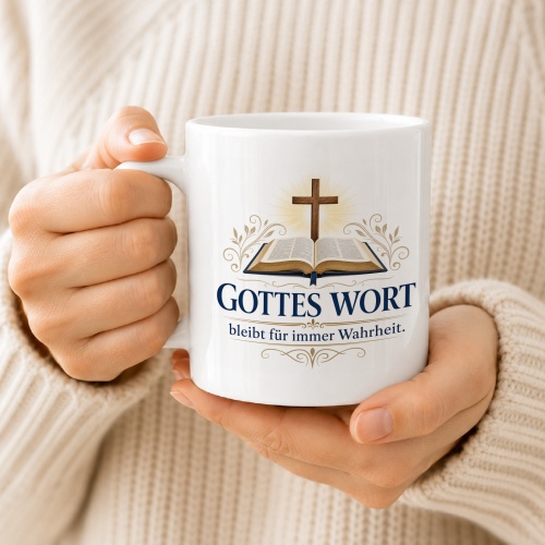 Tasse »Gottes Wort bleibt für immer Wahrheit.«