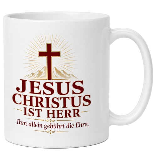 Tasse »Jesus Christus ist Herr«