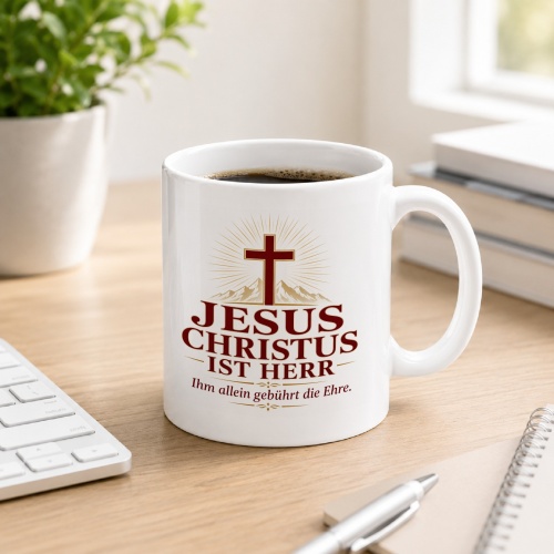Tasse »Jesus Christus ist Herr«