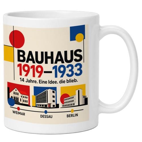 Tasse »Bauhaus 1919–1933 14 Jahre. Eine Idee....