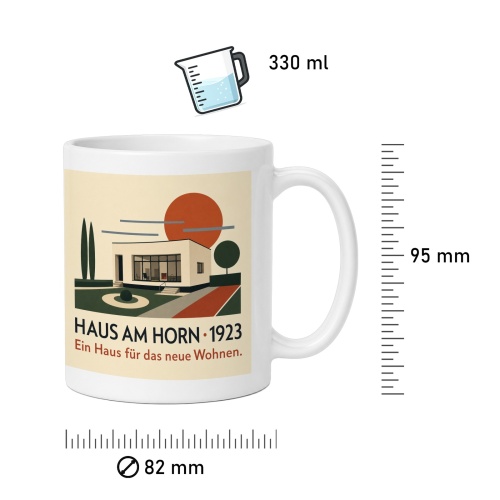 Tasse »Haus am Horn · 1923 Ein Haus für das neue Wohnen.«