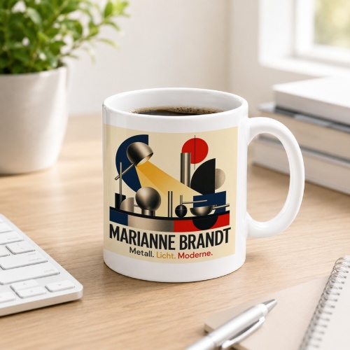 Tasse »Marianne Brandt Metall. Licht. Moderne.«