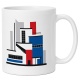 Tasse mit Architekturillustration