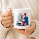 Tasse mit Architekturillustration