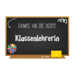 Tasse "Danke an die beste Klassenlehrerin!"
