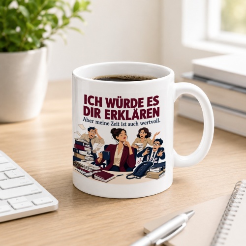 Tasse »Ich würde es dir erklären«