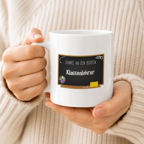Tasse »Danke an den besten Klassenlehrer!«