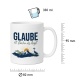 Tasse »Glaube ist stärker als Angst.«