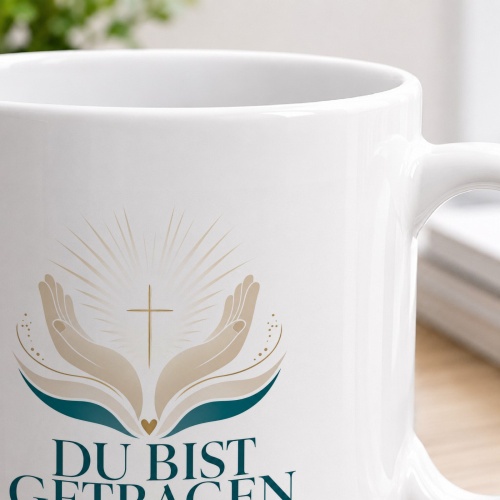 Tasse »Du bist getragen Auch an schweren Tagen.«