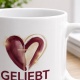 Tasse »Geliebt Nicht wegen deiner Leistung.«