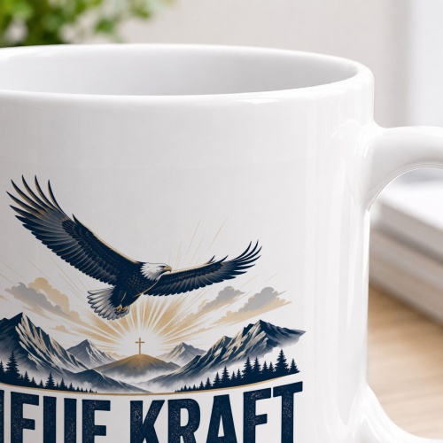 Tasse »Neue Kraft wächst aus tiefem Vertrauen.«
