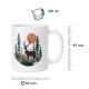 Tasse mit Hirschmotiv