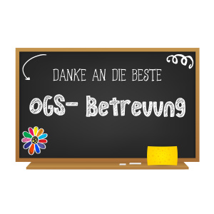 Tasse "Danke an die beste OGS-Betreuung!"