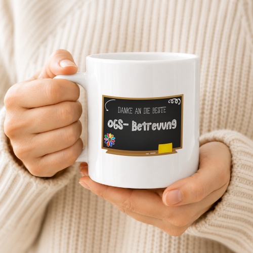 Tasse »Danke an die beste OGS-Betreuung!«