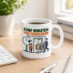 Tasse »Fünf Minuten vor Feierabend«