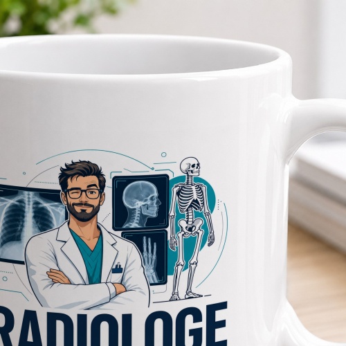 Tasse »Radiologe Ich durchschau jeden.«