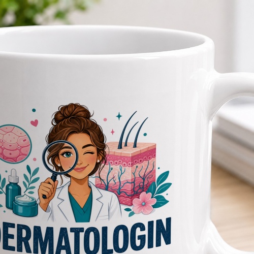 Tasse »Dermatologin Ich nehme meinen Beruf hautnah.«