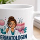 Tasse »Dermatologin Ich nehme meinen Beruf hautnah.«