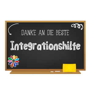 Tasse "Danke an die beste Integrationshilfe!"