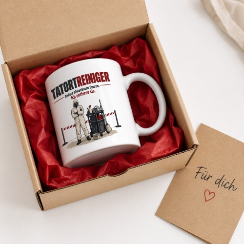Tasse »Tatortreiniger«
