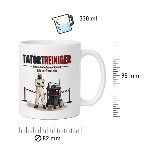 Tasse »Tatortreiniger«