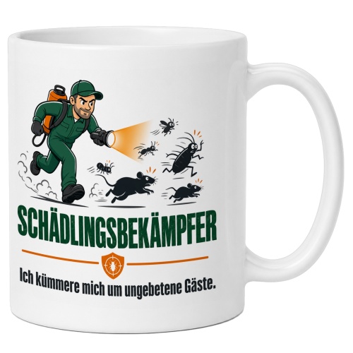 Tasse »Schädlingsbekämpfer«