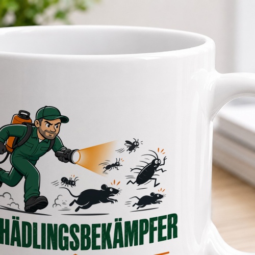Tasse »Schädlingsbekämpfer«