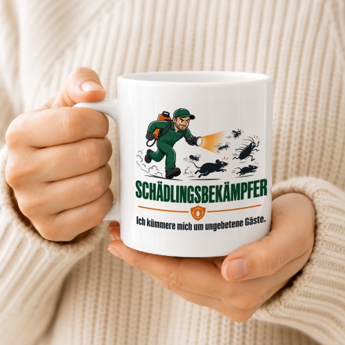 Tasse »Schädlingsbekämpfer«