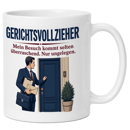 Tasse »Gerichtsvollzieher«