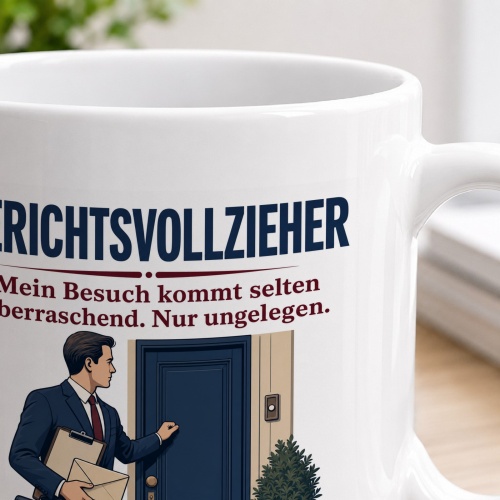Tasse »Gerichtsvollzieher«