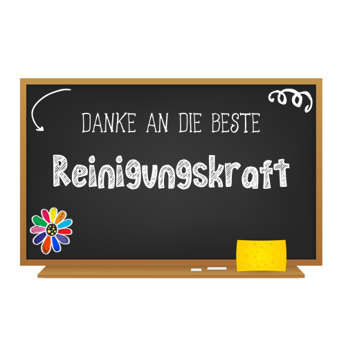 Tasse »Danke an die beste Reinigungskraft!«