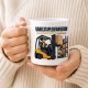 Tasse »Gabelstaplerfahrerin Hochstapeln gehört zum Beruf.«