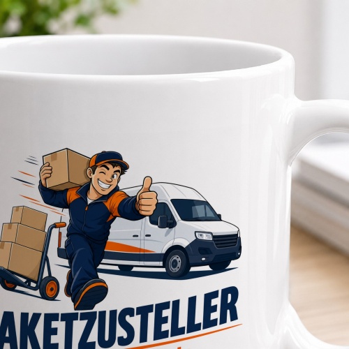 Tasse »Paketzusteller«