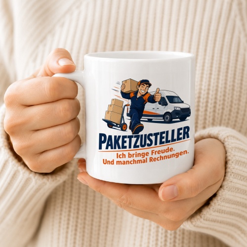 Tasse »Paketzusteller«