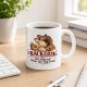 Tasse »Bäckerin Ich stehe auf, bevor der Teig es tut.«